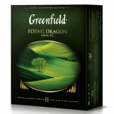Чай зеленый Greenfield Flying Dragon пакетированный 100 пакетиков в упаковке