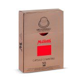 Кофе в капсулах Musetti Mio Espresso (Мио Эспрессо), упаковка 10 капсул по 5 гр, для кофемашин Nespresso