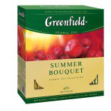 Чай фруктовый Greenfield Summer Bouquet пакетированный 100 пакетиков в упаковке