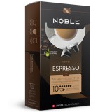 Кофе в капсулах Noble Espresso (Эспрессо), упаковка 10 капсул по 5,3 гр, для кофемашин Nespresso